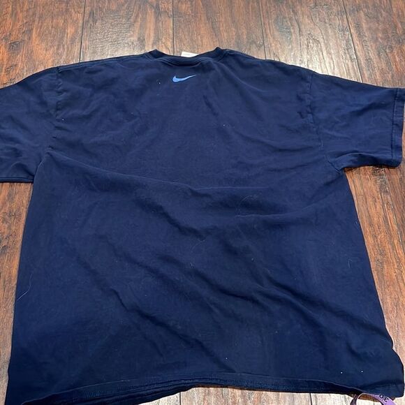 Nike Mens “Authentic Athletic Just Do It” Blue T Shirt - Silver Splash Tag Sz XL - Picture 6 of 7